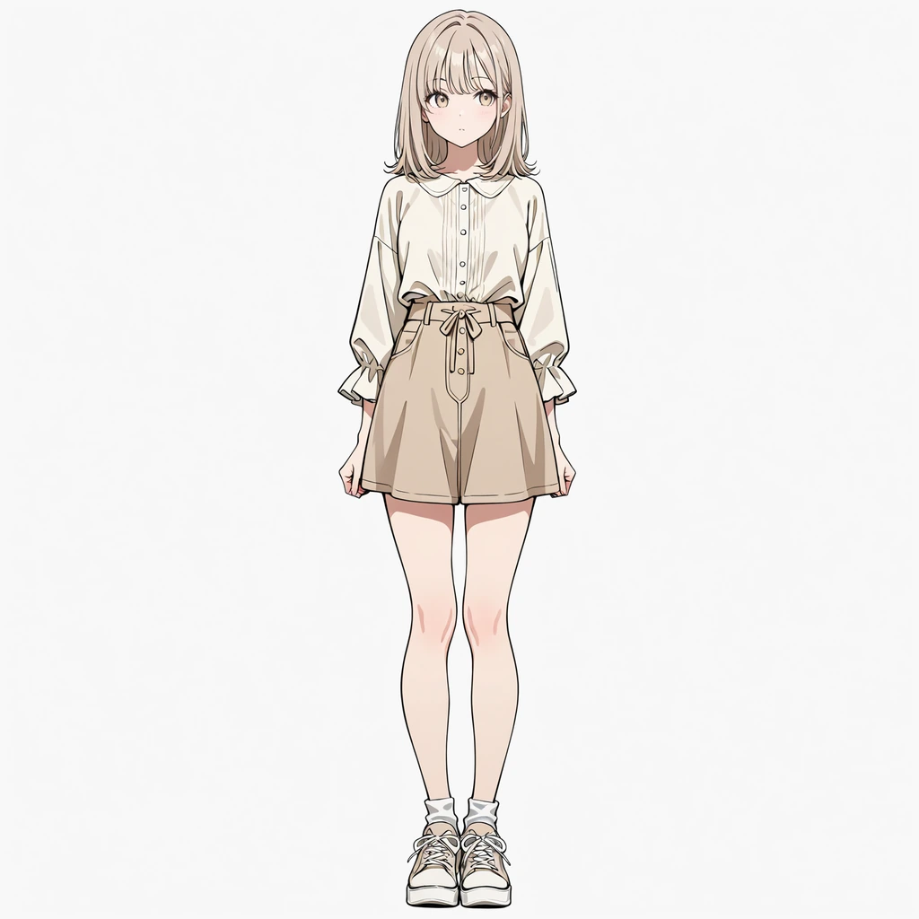全身の女性サンプル
