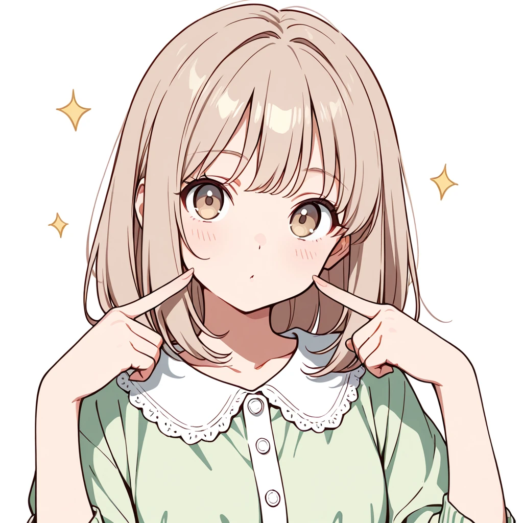 自分を指すの女性サンプル